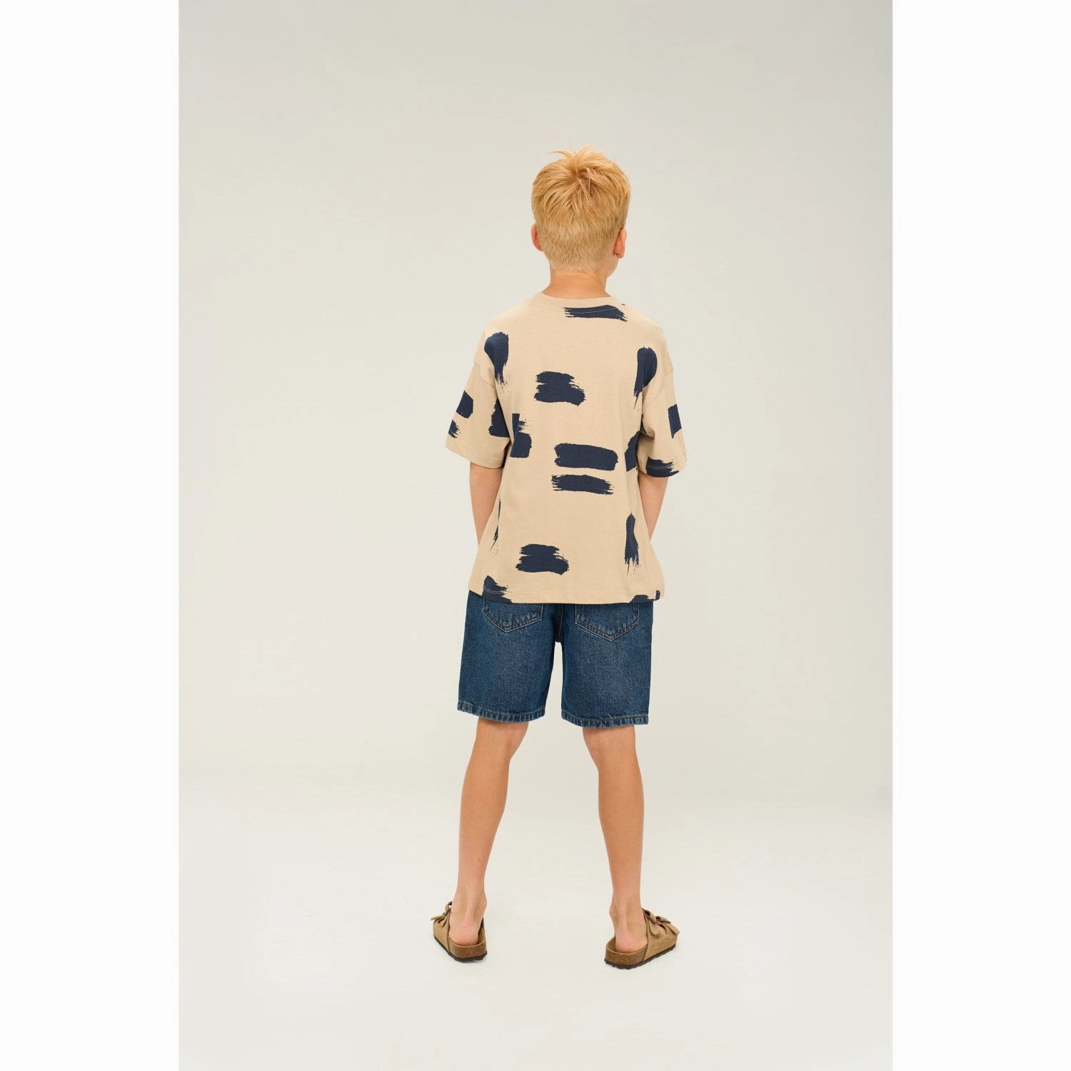 QuickDryTechnology The New Medium Blue Denim Re:turn Loose Fit Shorts