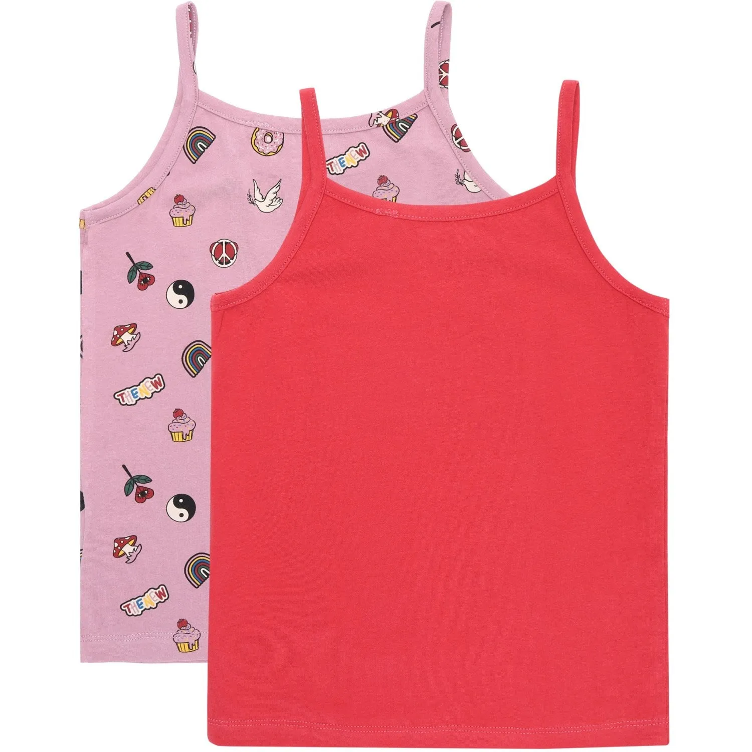 Halter neck seams Comfortable Hold The New Orchid Haze Strap Top 2-pack