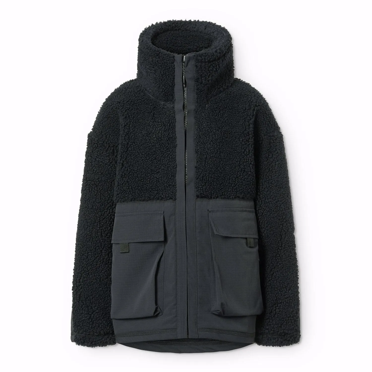 Molo Black Utha Fleece Jacket Enhance