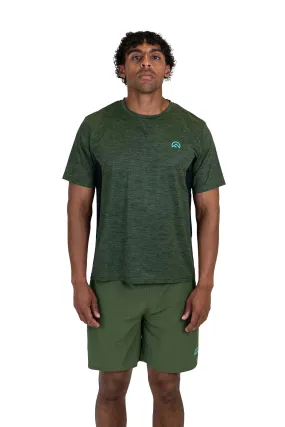 Sustainable Material SweatActivated Cooling Flux Marl Panel T-Shirt Men