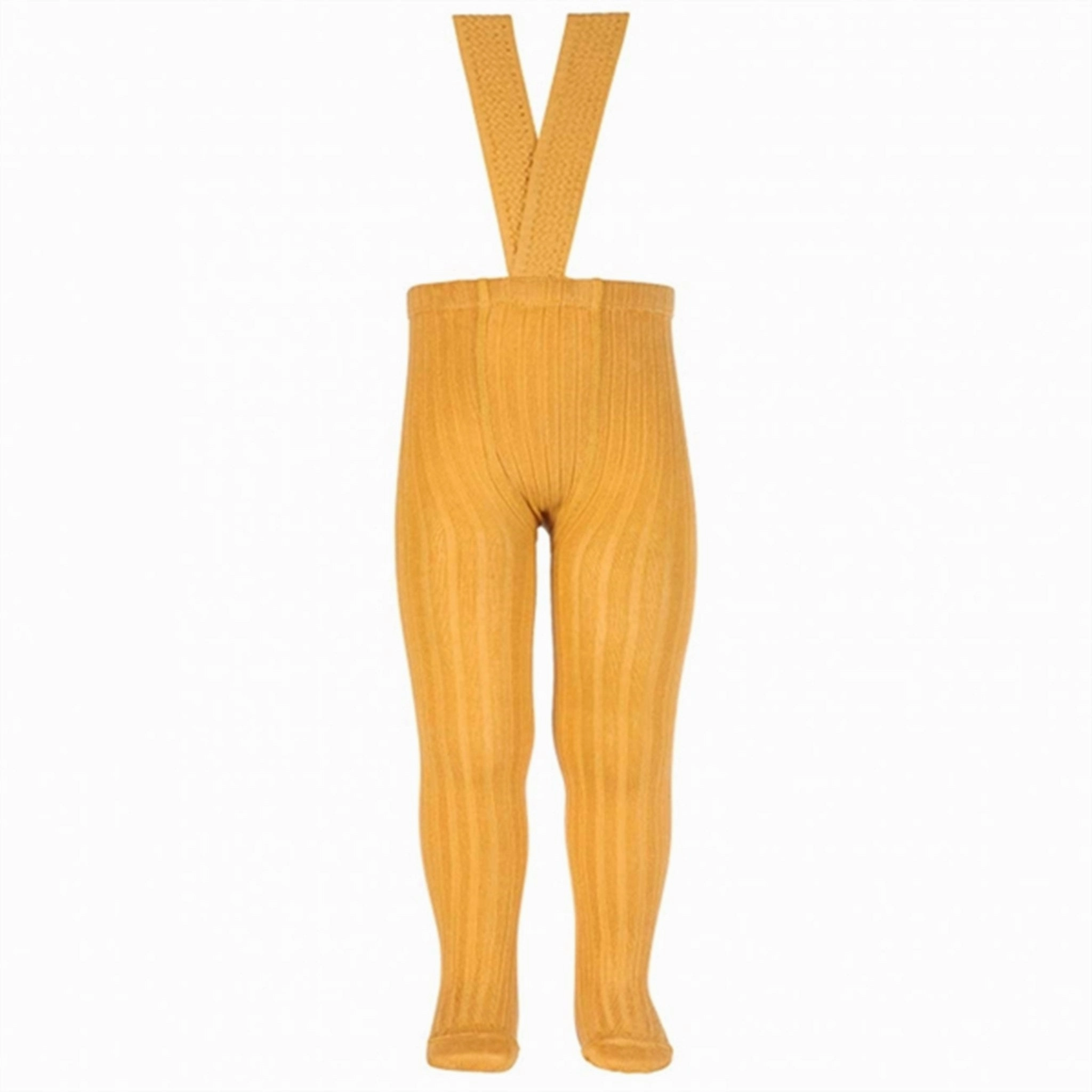 C??ndor Tights Rib Mustard Straight-leg Pockets