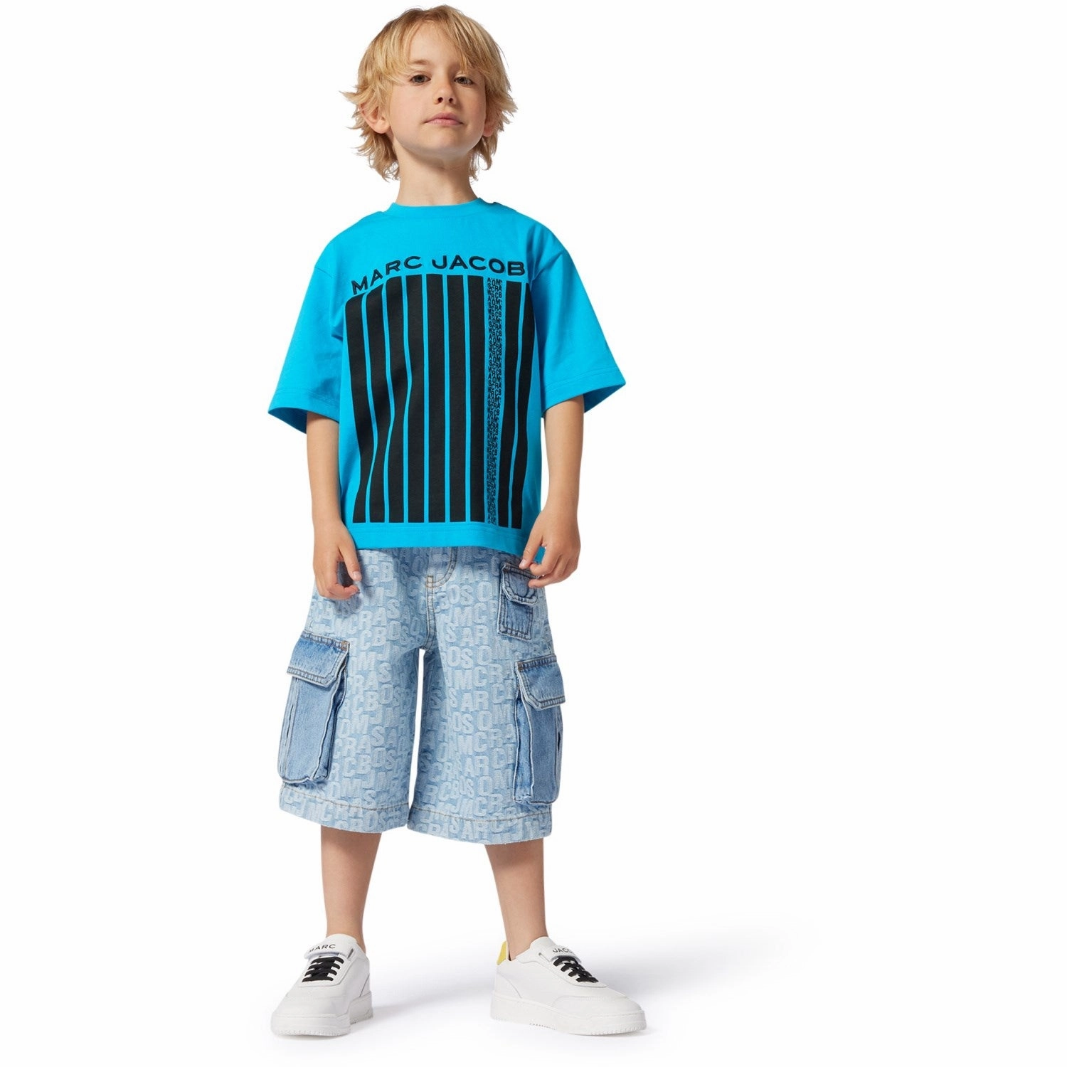 present for him Chic Look Marc Jacobs Denim Blue Bermuda Shorts