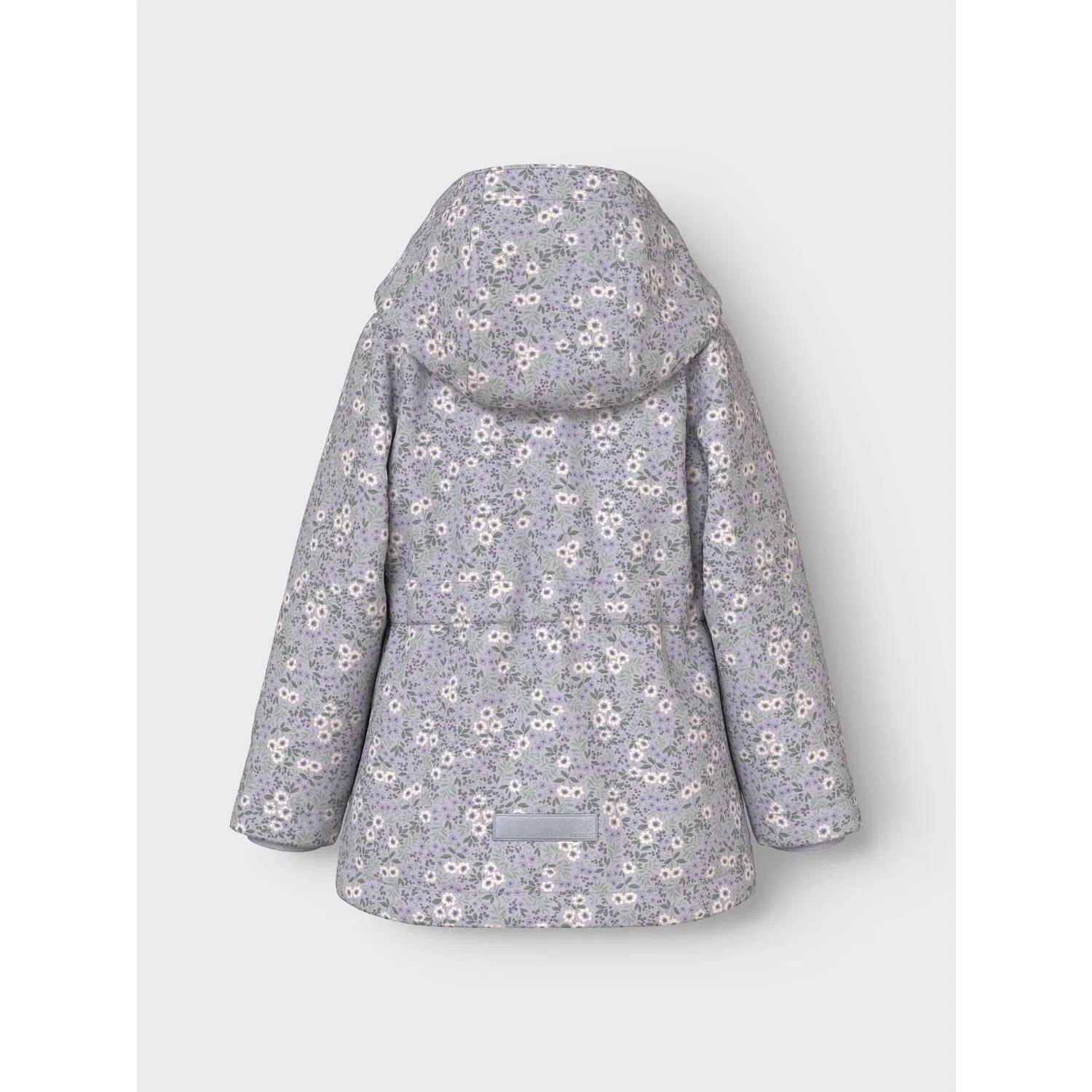 Full Length Zipper Name It Misty Lilac Small Flower Maxi Li Jacket AOP