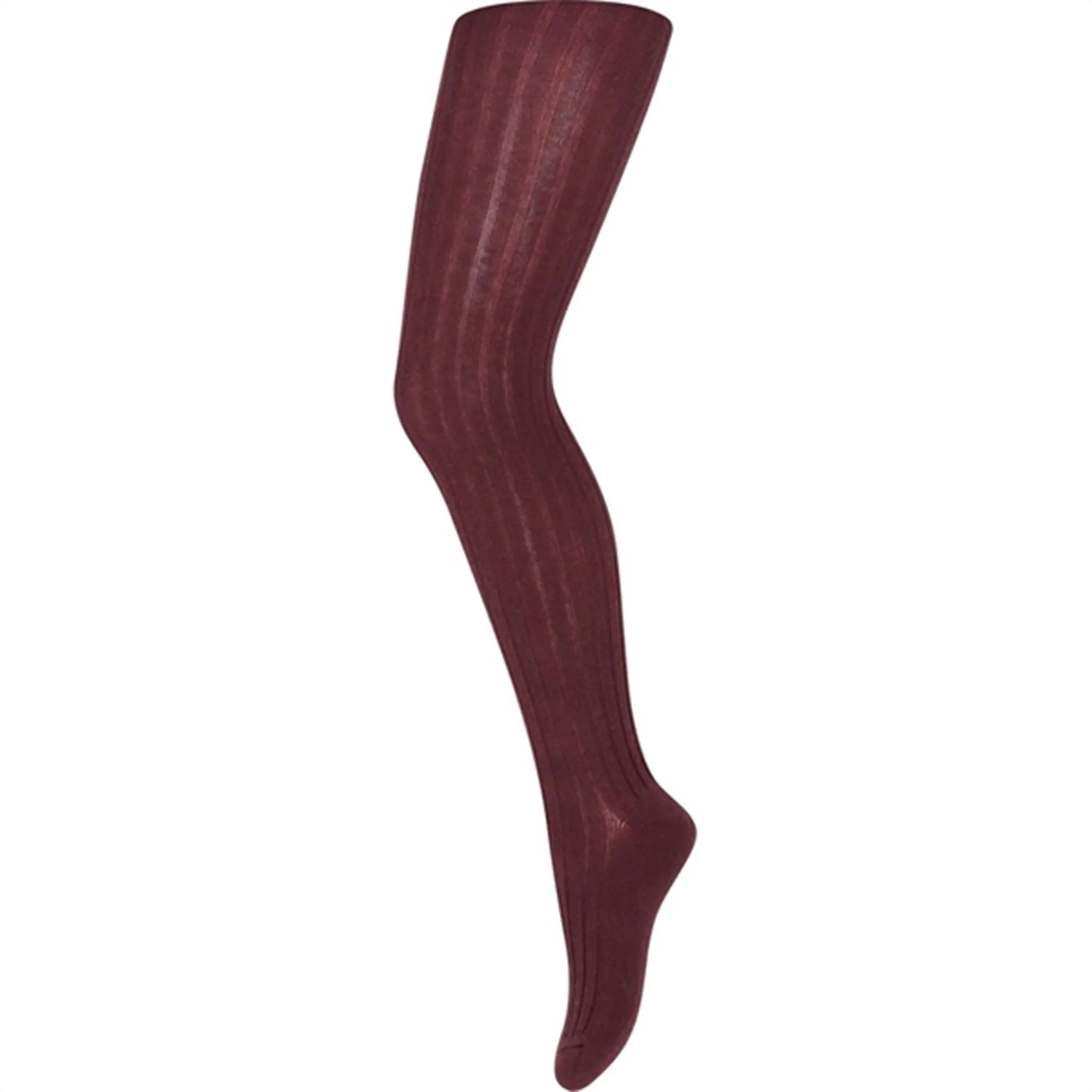 MP 128 Wool Rib Tights 36 Grape Skin Windproof-protection Frayed edge