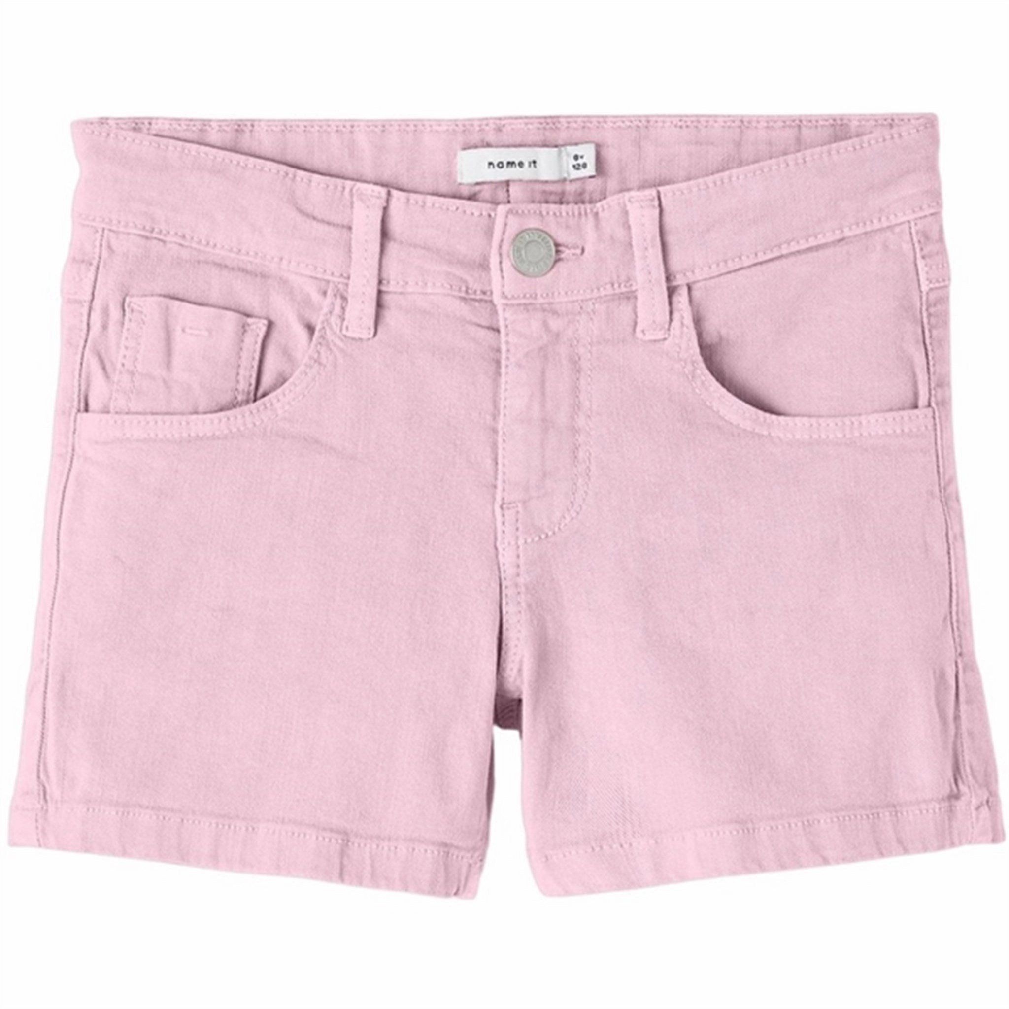 Name it Parfait Pink Rose Twill Shorts Noos Compact Packable Design