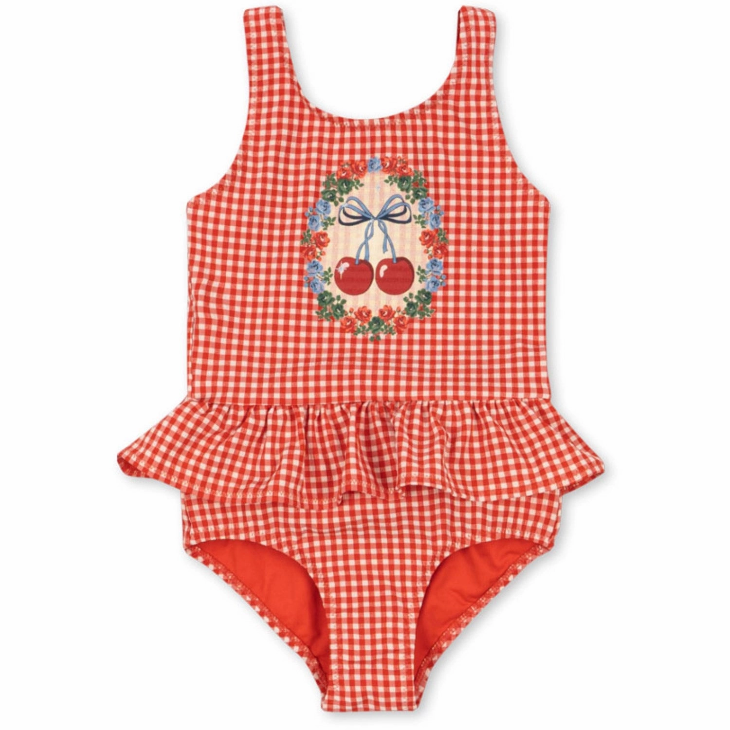 Year-Round Water Adventures Konges Sl?jd Fiery Red Soline Swimsuit