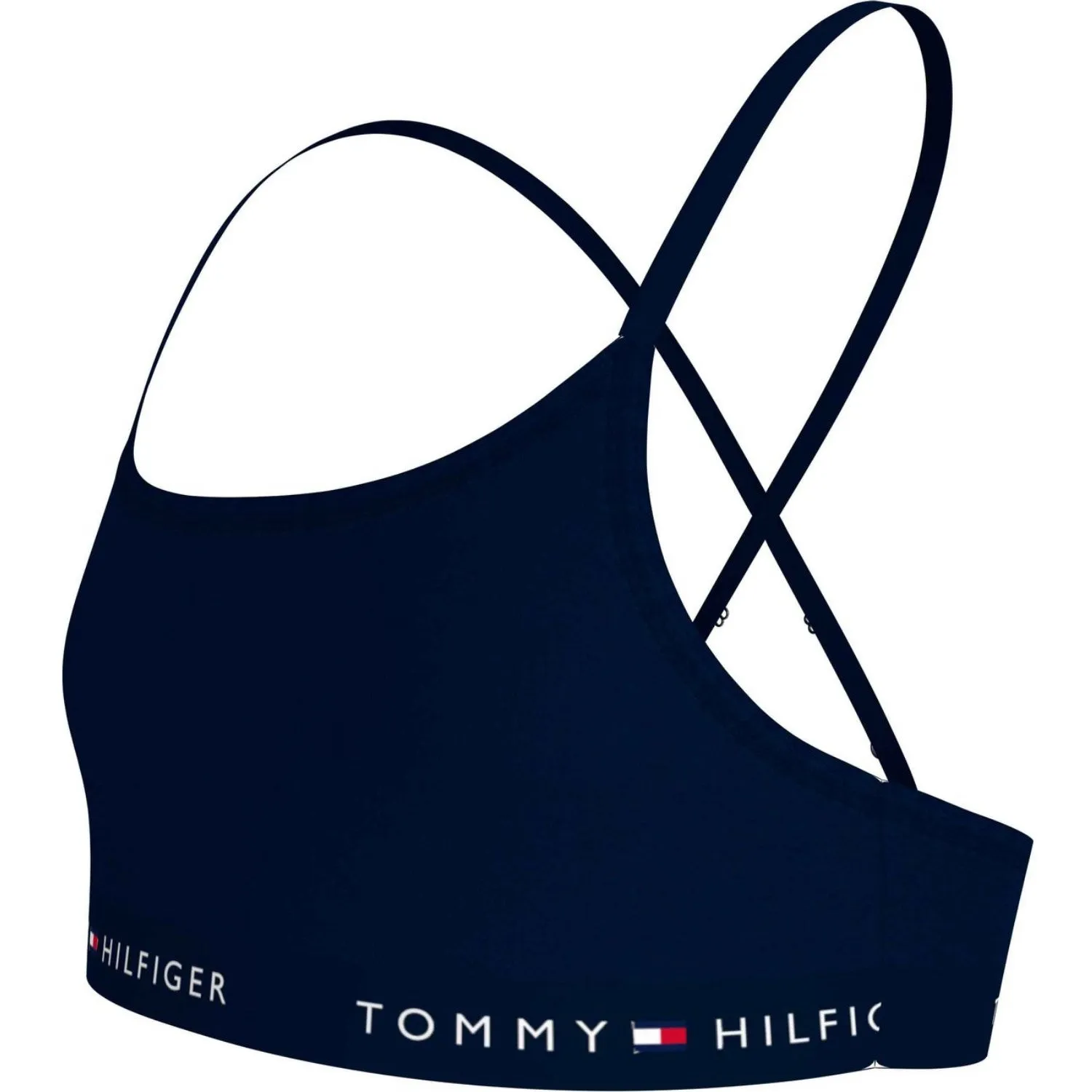 Tommy Hilfiger Soft Rose/Desert Sky 2-Pack Strappy Bralette Breathable Cotton