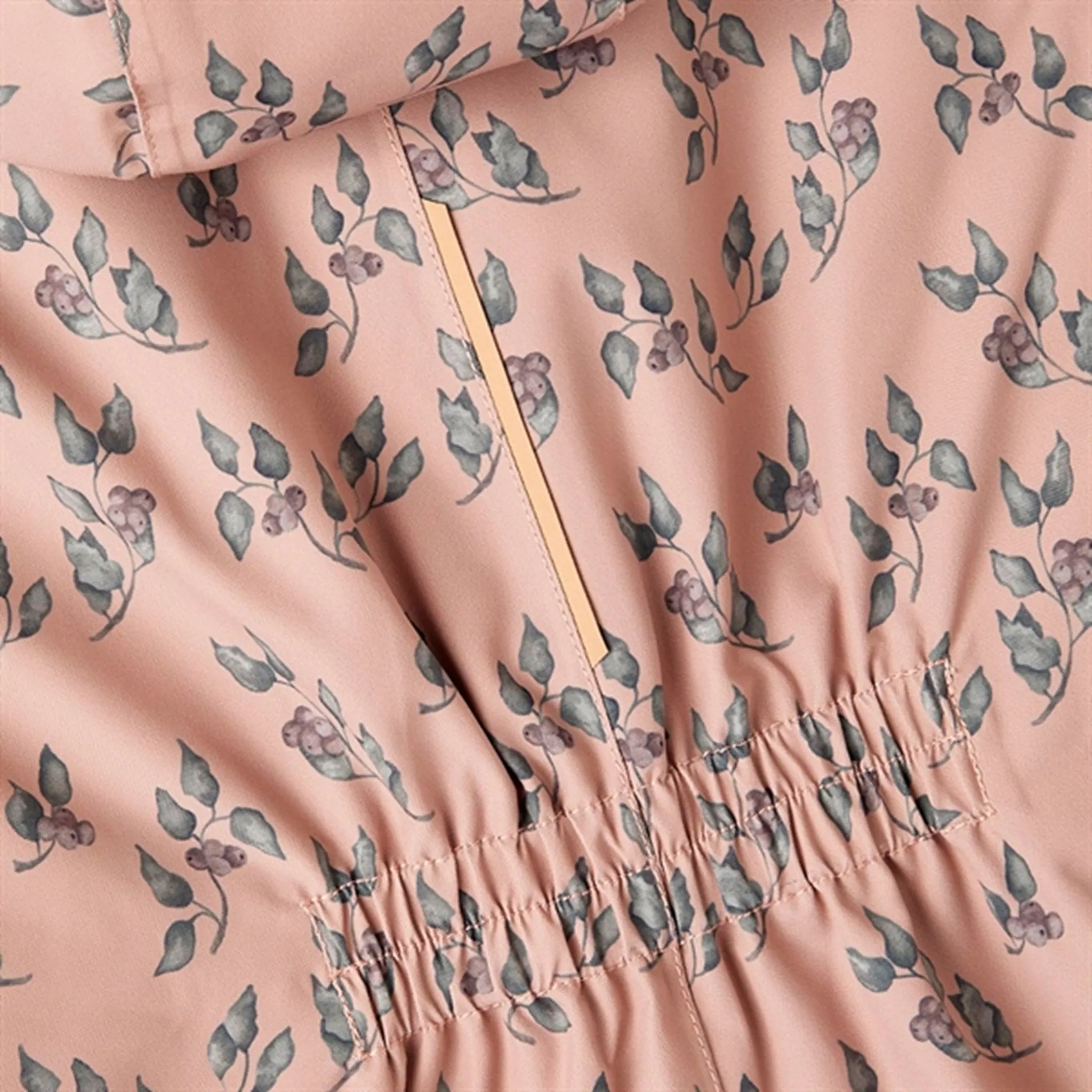 Lil'Atelier Roebuck Lasnow Snowsuit AOP Matte-finish Sophisticated office blouse