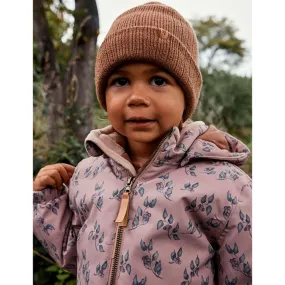 Lil'Atelier Roebuck Lasnow Snowsuit AOP Tie-Front