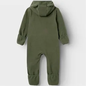 Name it Beetle Muni Fleece Pramsuit Curved-Hem