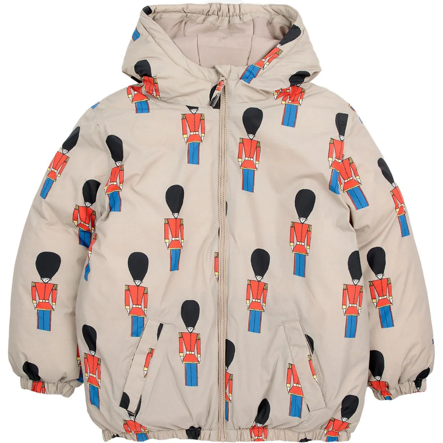 Bobo Choses Light Brown Little Tin Soldiers All Over Anorak Regular-fit Review
