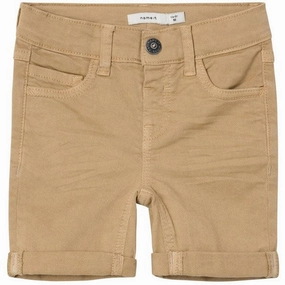 soft fit Name it Incense Silas Isak Twill Shorts