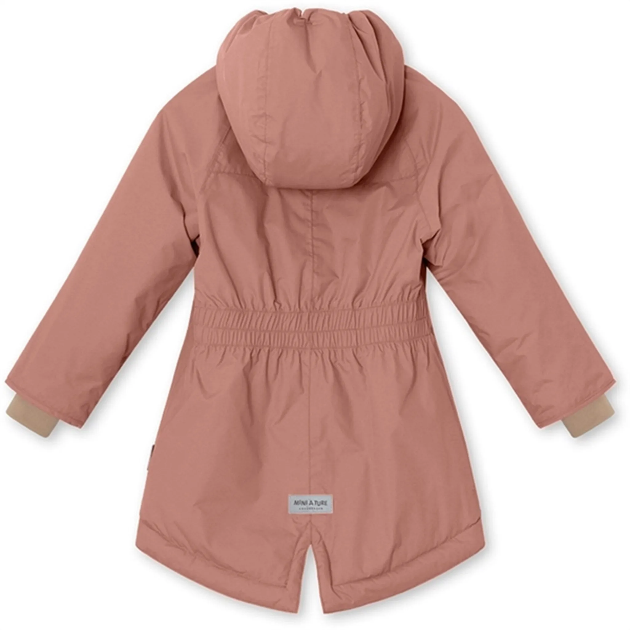 MINI A TURE Vikana Fleece Winter Jacket Wood Rose Windproof Design