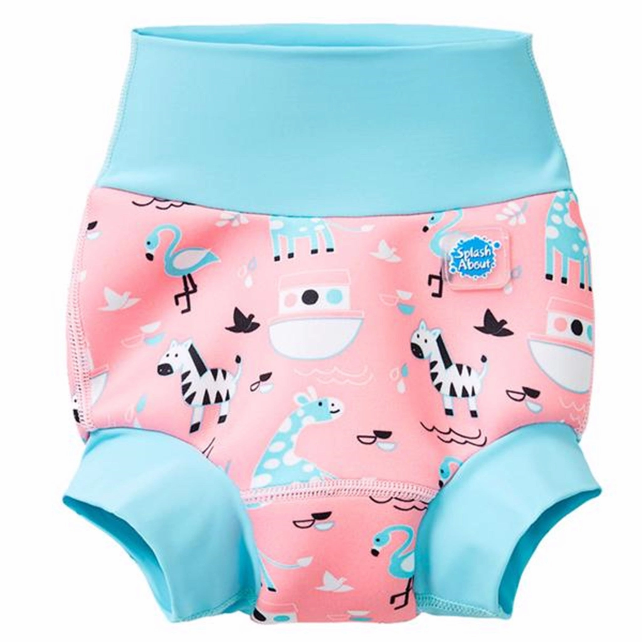 Splash About Happy Nappy Nina's Ark Seaside Fun Full Coverage Back
