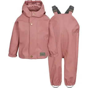 Fog Layer Wind Defense MarMar Oddy Rainwear Set Rose Parfait