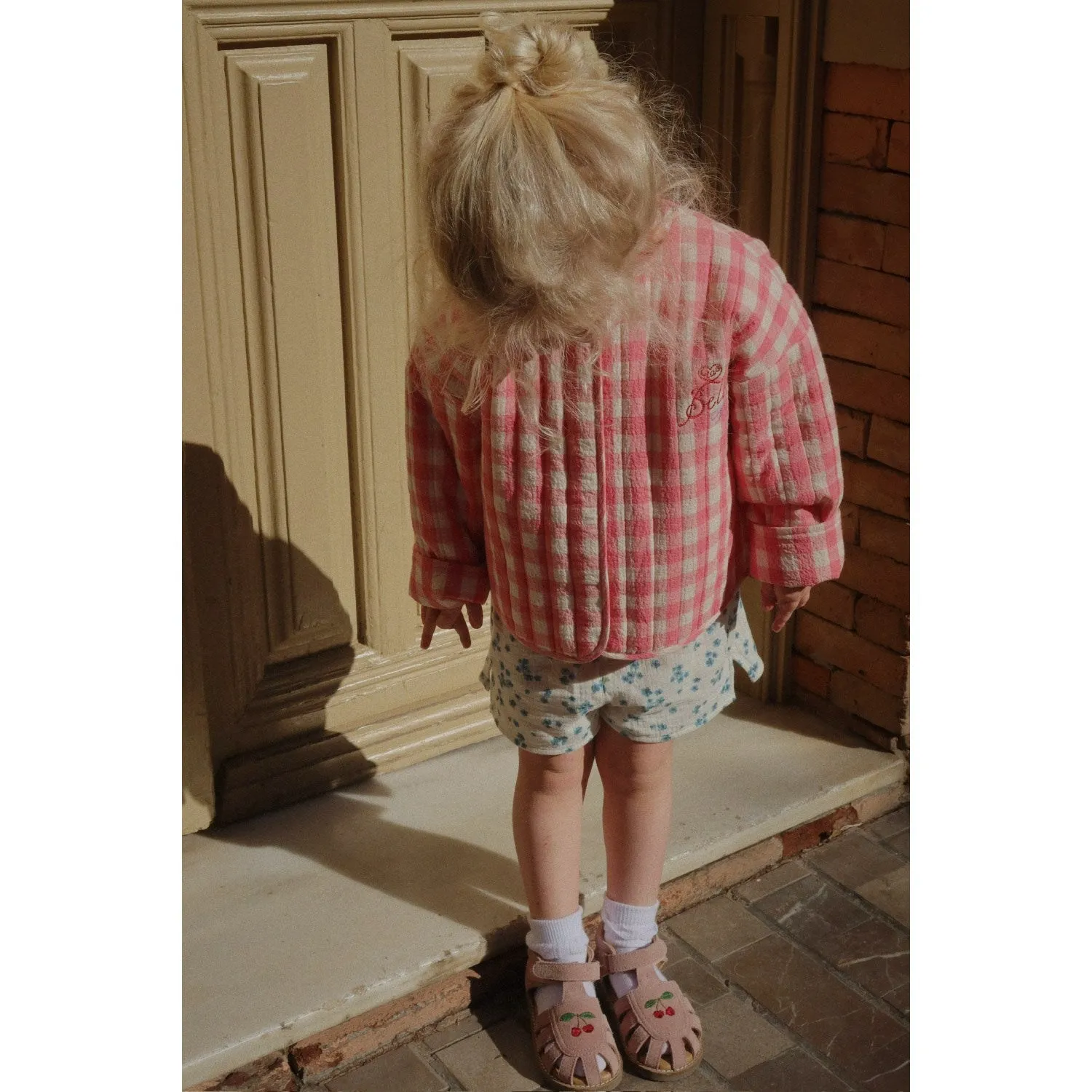 Konges Sl?jd Peach Blossom Check RHW X KS Bella Jacket Enhance