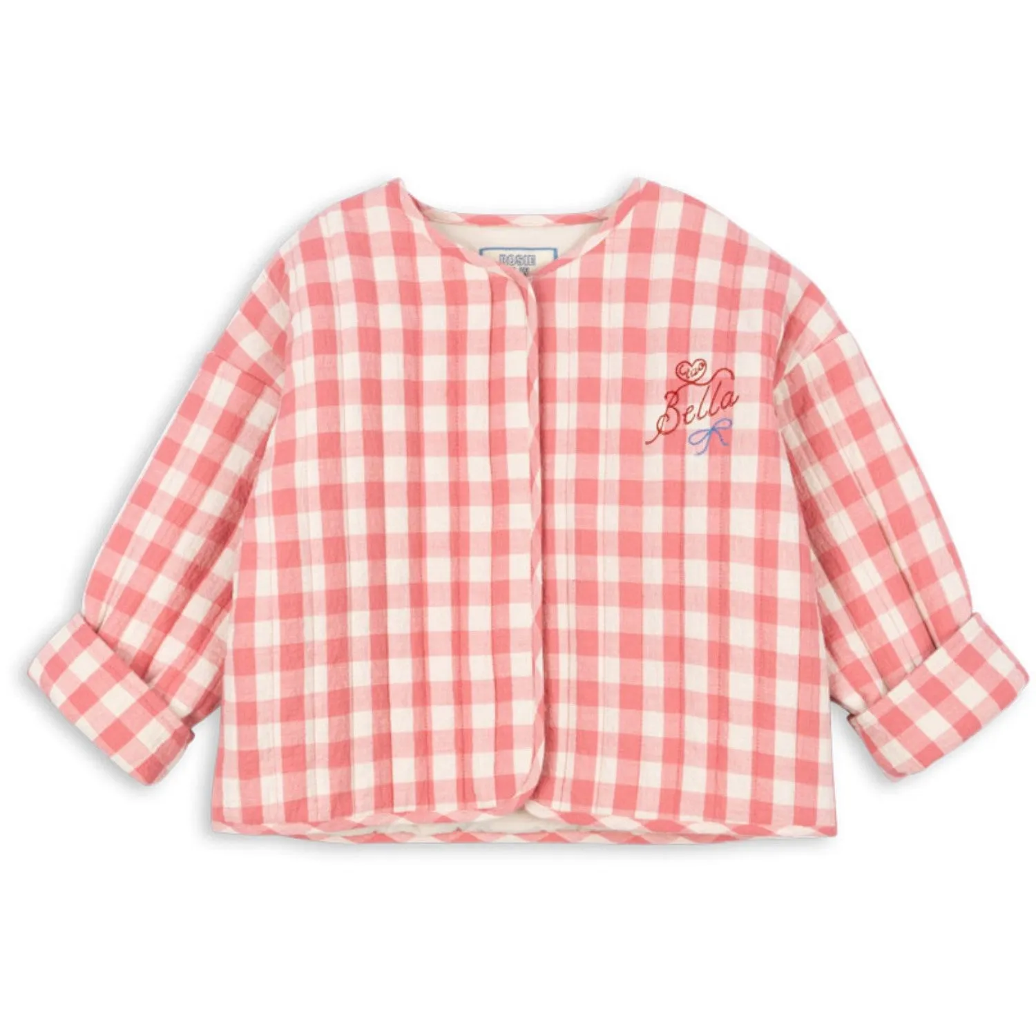 Konges Sl?jd Peach Blossom Check RHW X KS Bella Jacket Music Fast Fit