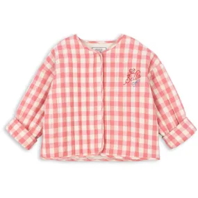 Konges Sl?jd Peach Blossom Check RHW X KS Bella Jacket Music Fast Fit