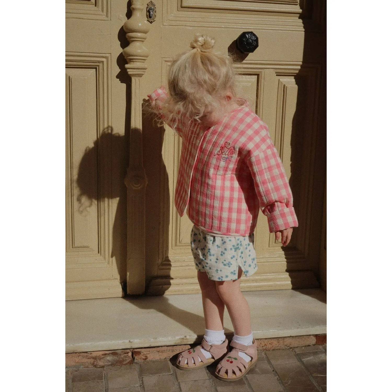 Konges Sl?jd Peach Blossom Check RHW X KS Bella Jacket BreathableTechnology