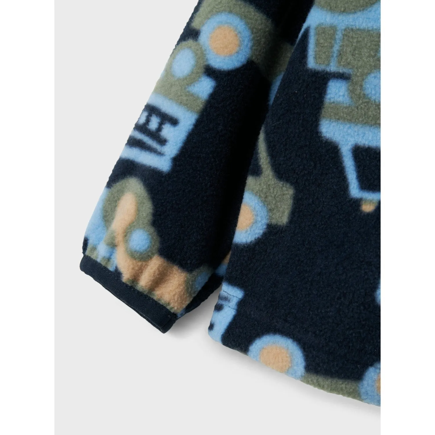 Name It Dark Sapphire Spektra Fleece Set AOP Cold Weather Wear Home Outfit