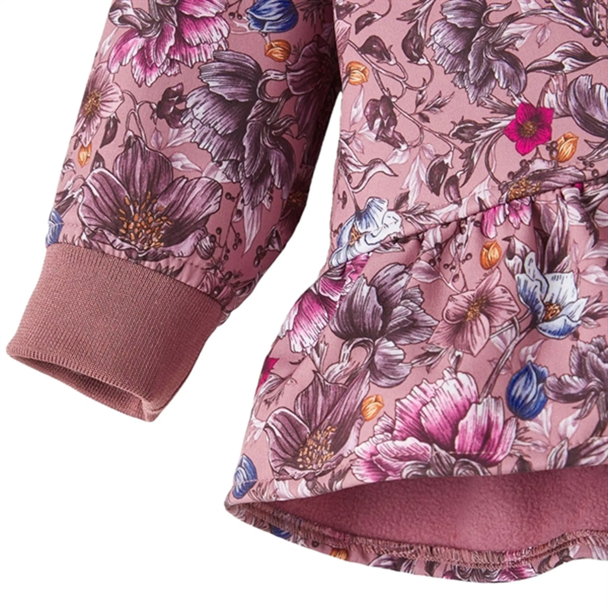 Name it Wistful Mauve Alfa Jacket Flounce Wallpaper Lightweight Fill