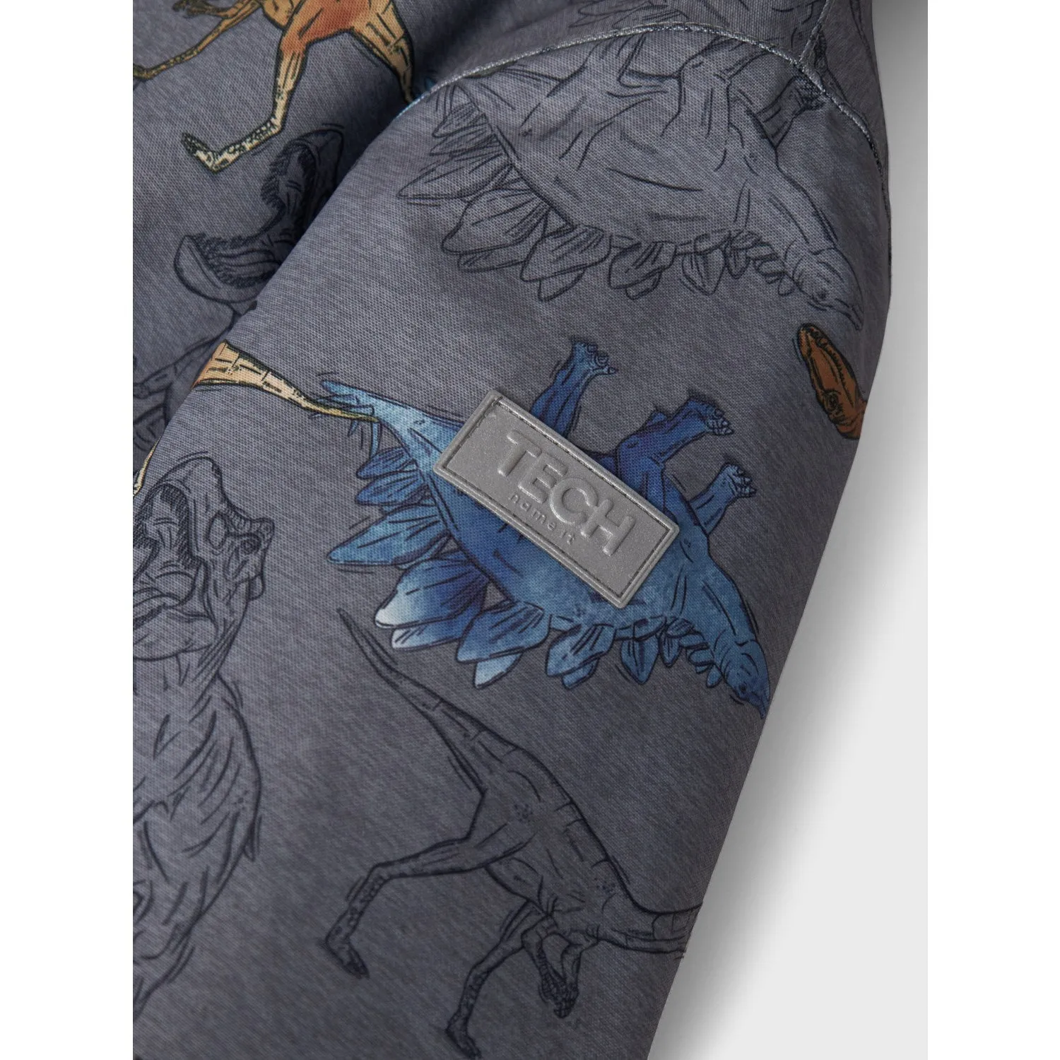 polka-dot Pleated-Texture Name It Mockingbird Dinosaur Snow10 Suit AOP Fo Noos