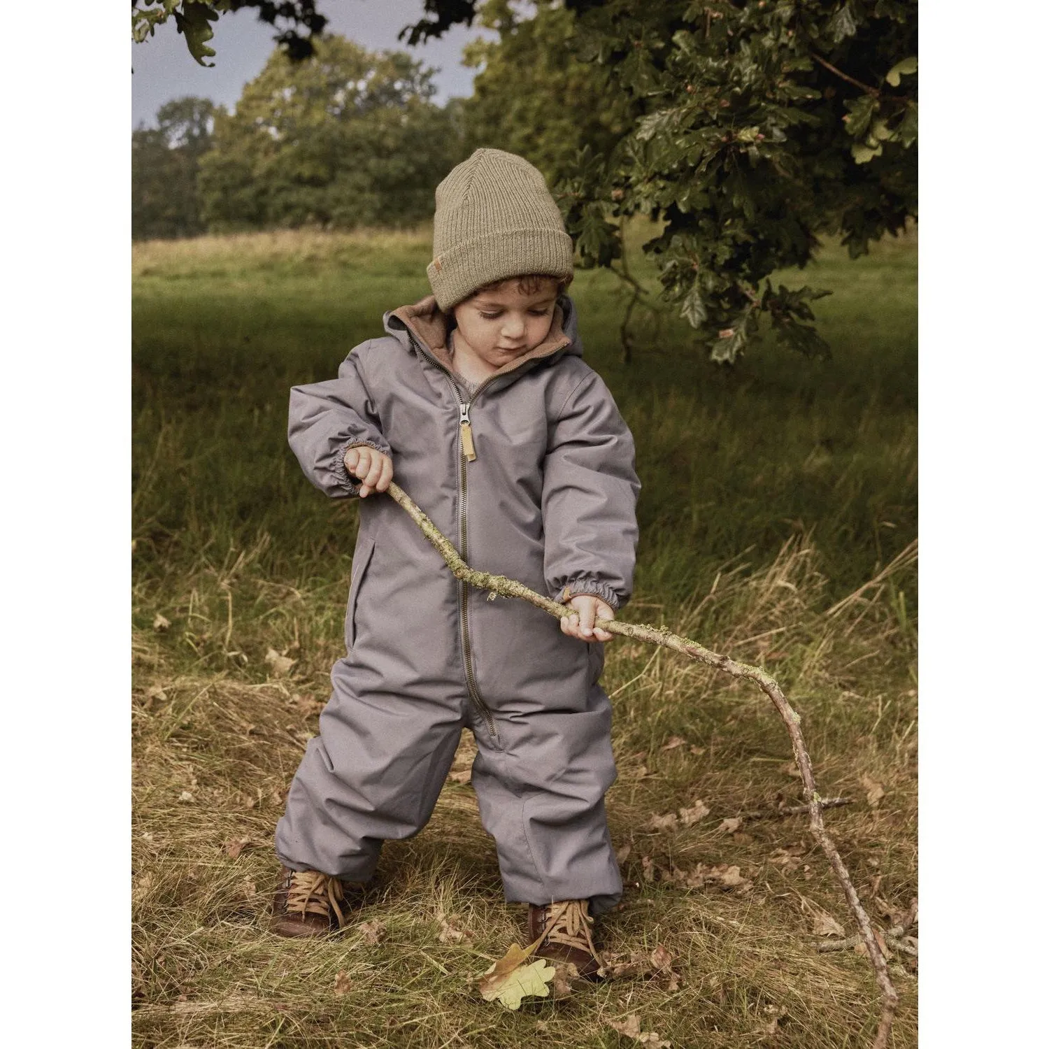 Lil'Atelier Poppy Seed Nmmlasnow10 Snowsuit Fo Lil Contrast-Lining Theater-Night