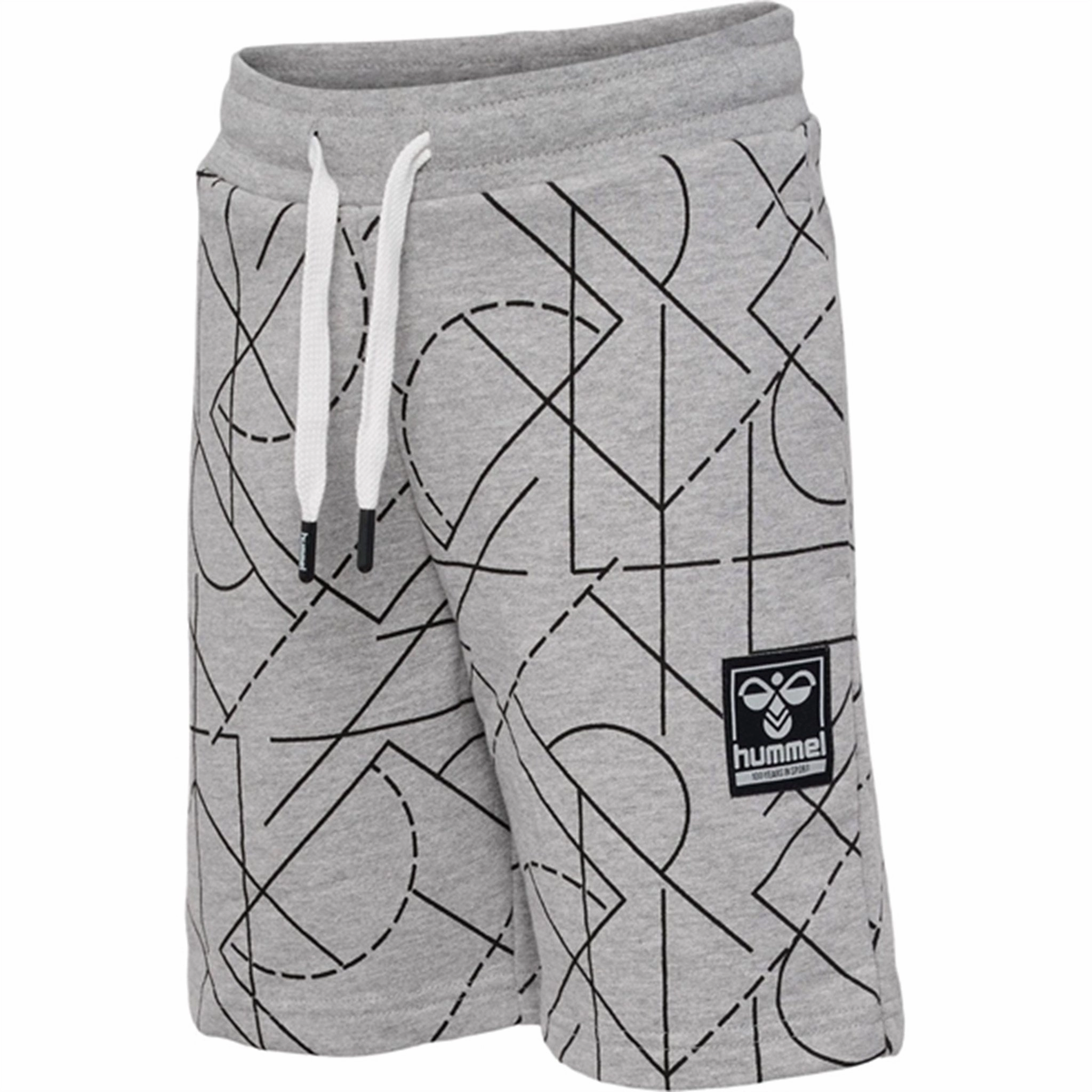 RipstopMaterial Hummel Grey Melange Trevor Shorts