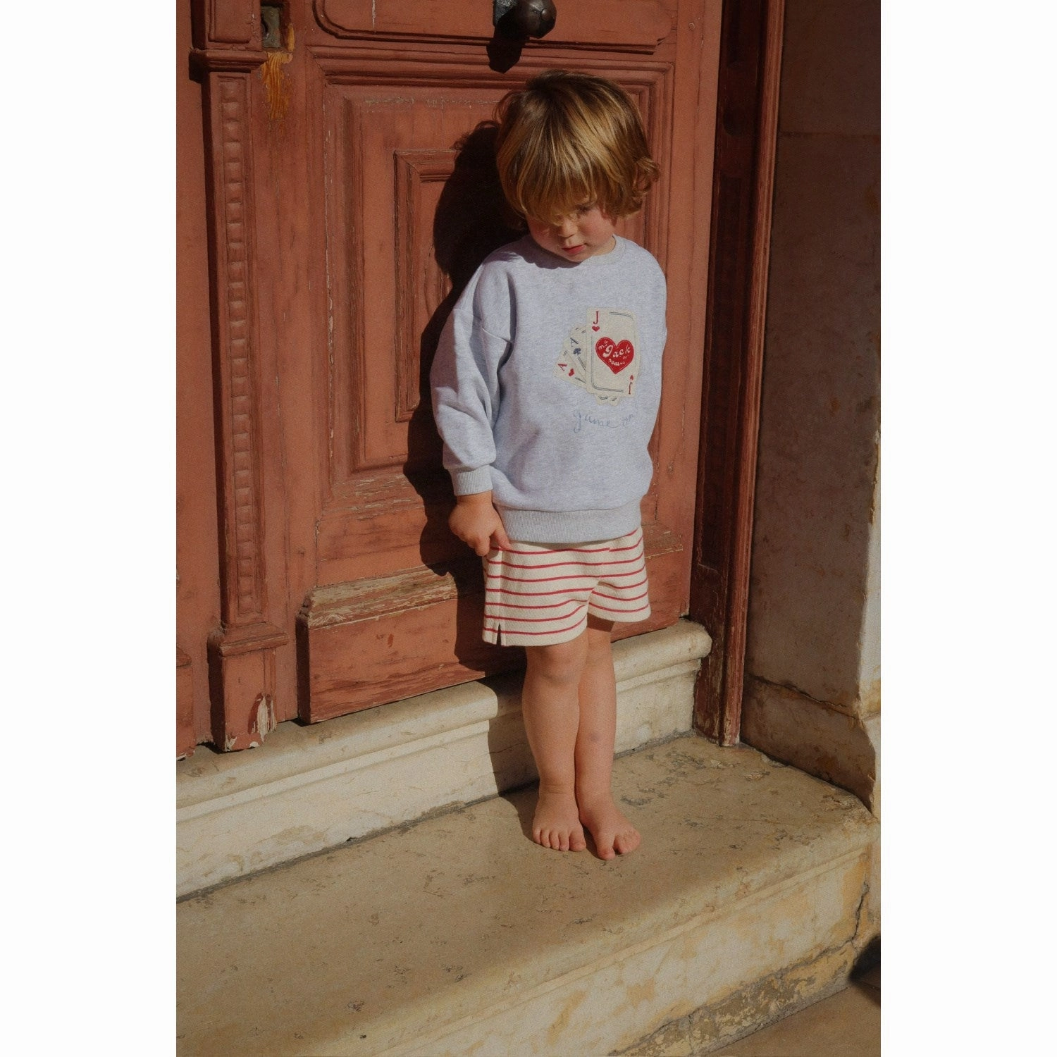 stripe design Konges Sl?jd Porta Tripe RHW X KS Largo Shorts Gots