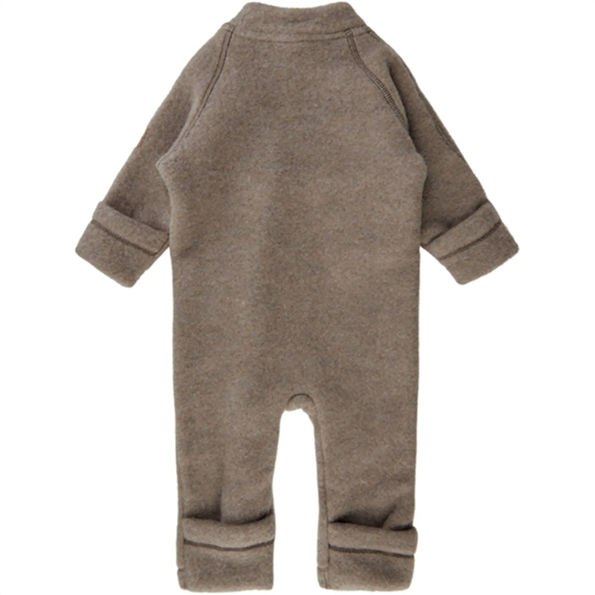 Bold-Color Mikk-Line Wool Baby Suit Melange Denver