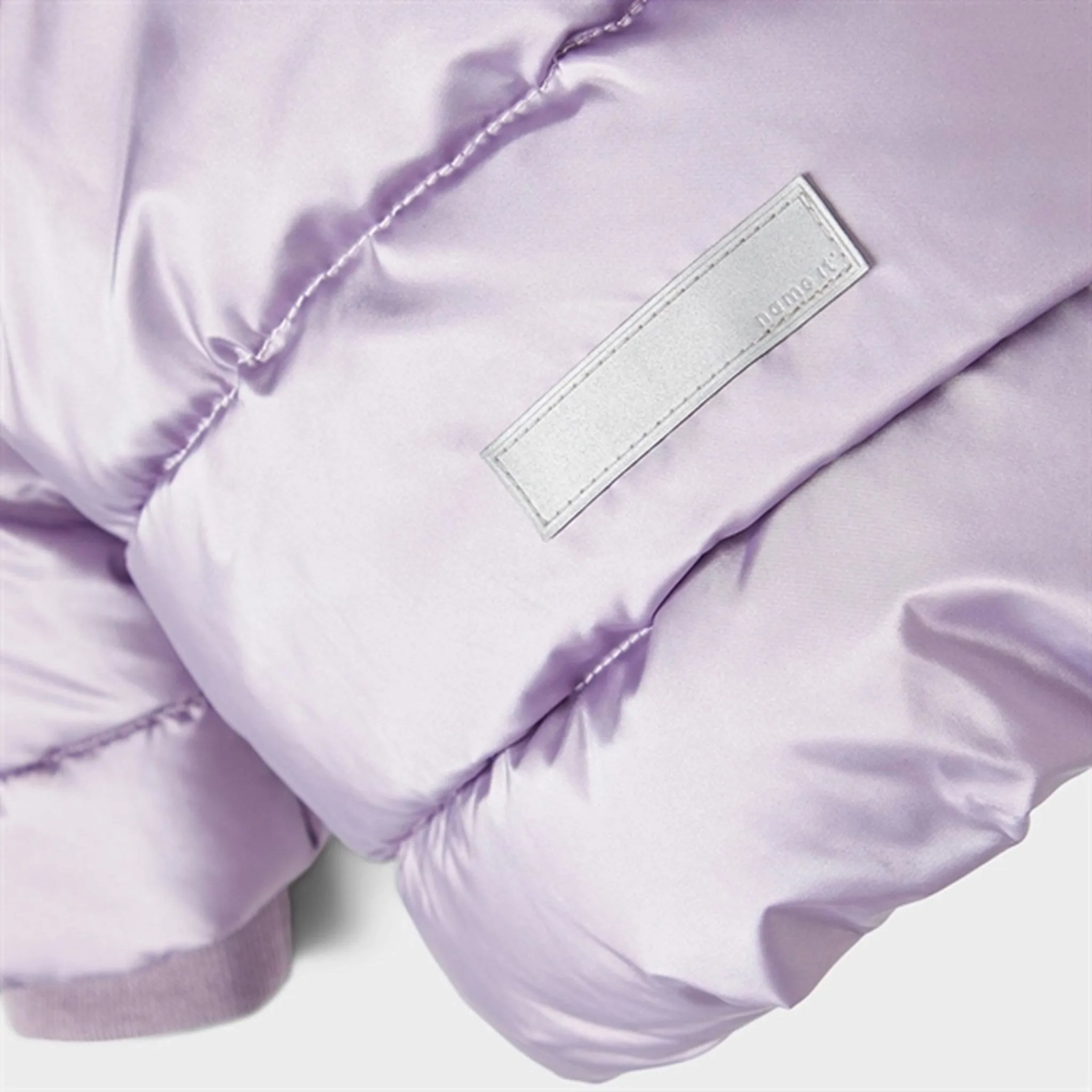 Anniversary-Event Casual-Look Name it Lavender Gray Maggy Puffer Jacket