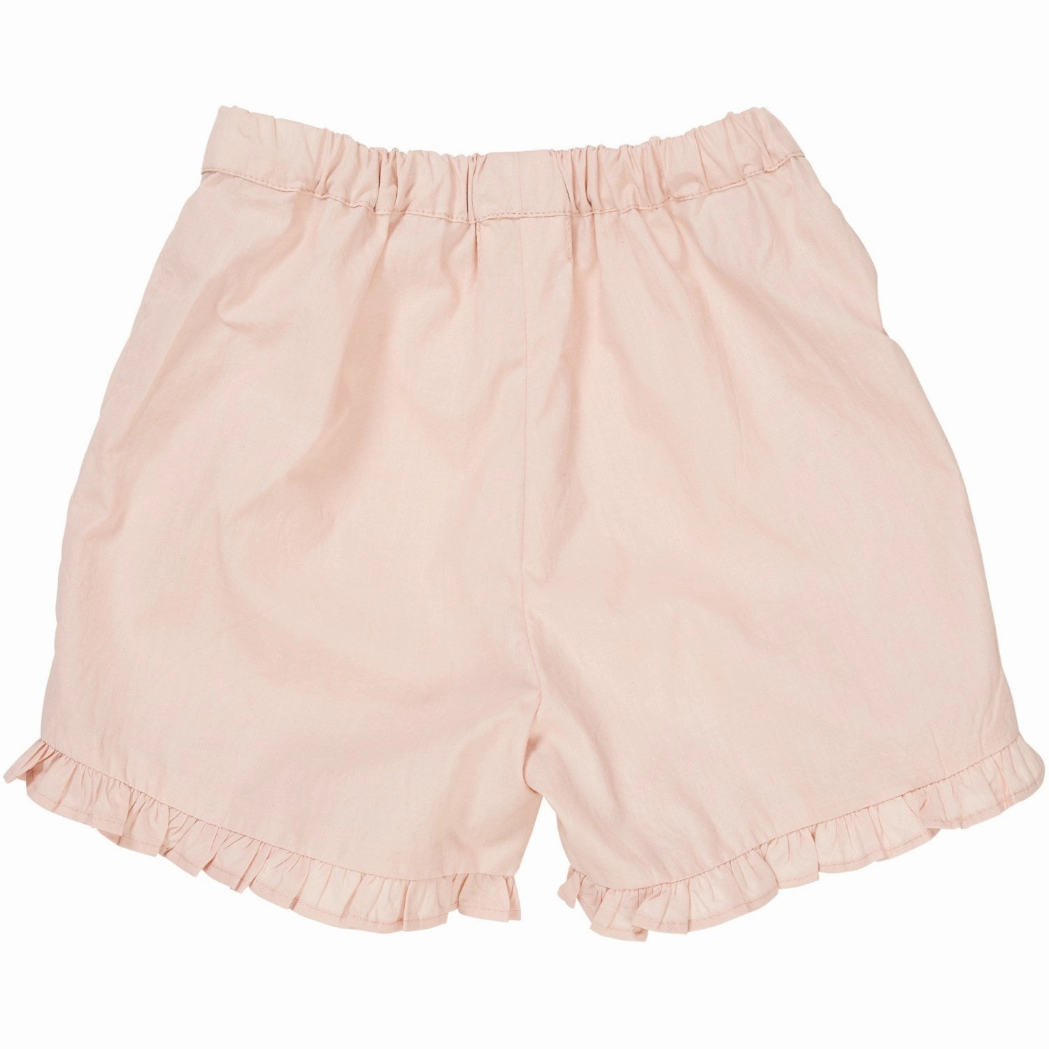 Compact Storage Pocket COPENHAGEN COLORS Dusty Rose Poplin Frill Shorts