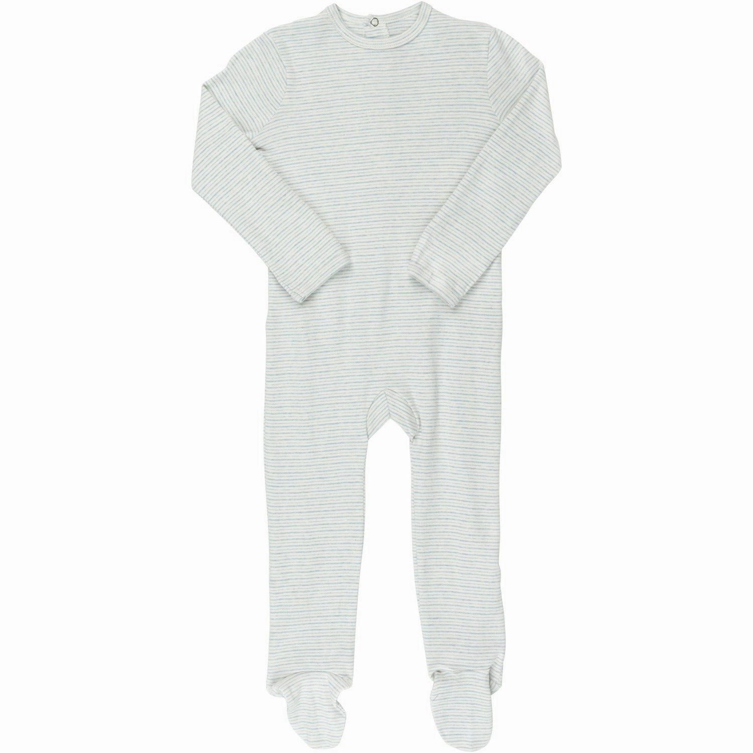 UltraSoft Brushed Interior COPENHAGEN COLORS Lt. Blue Stripe Striped Full Body W. Back Opening