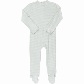 COPENHAGEN COLORS Lt. Blue Stripe Striped Full Body W. Back Opening Relax Dance Street Comfy