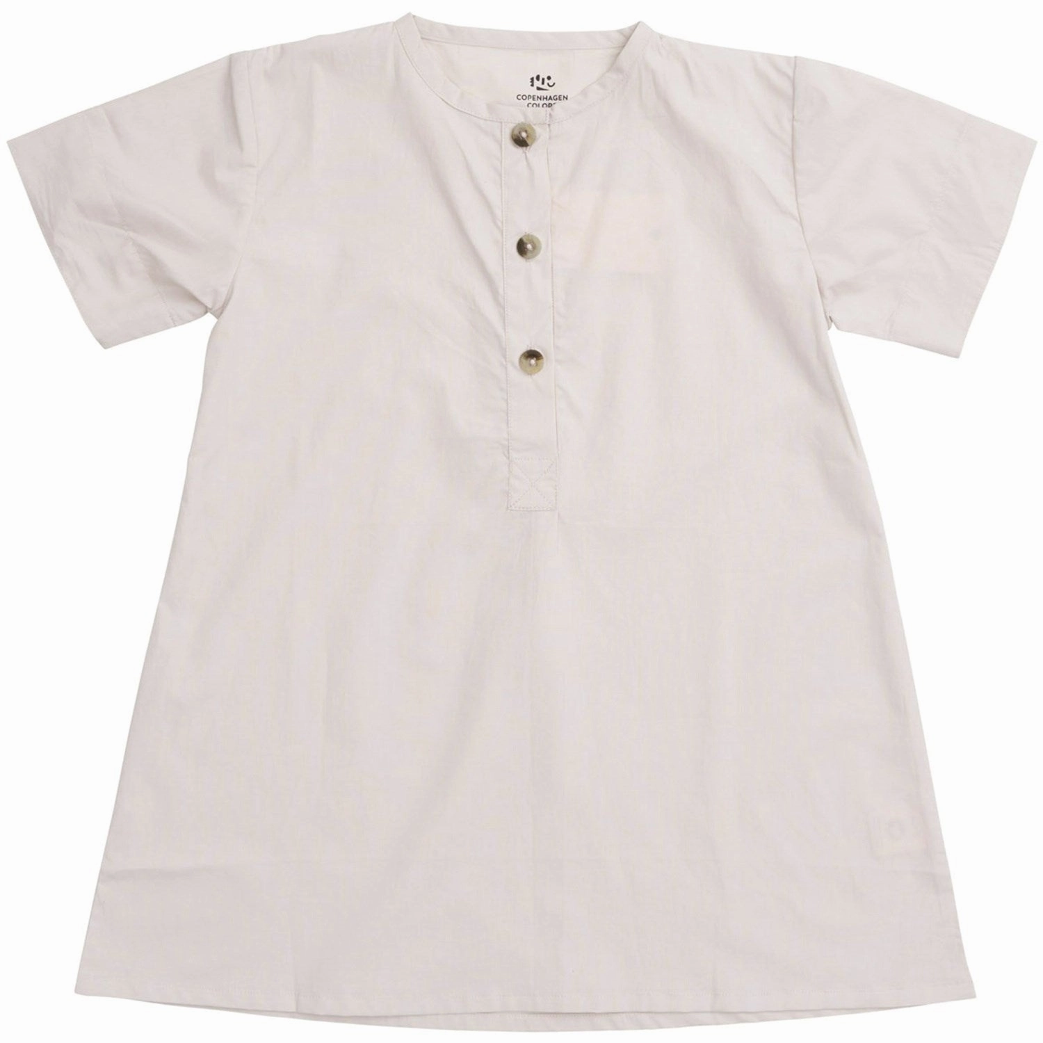 Stay Inside Wide Ribbed Hem COPENHAGEN COLORS Lt. Grey Future Night Gown Junior