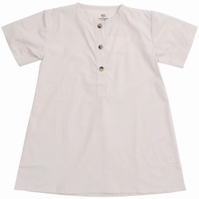 Stay Inside Wide Ribbed Hem COPENHAGEN COLORS Lt. Grey Future Night Gown Junior