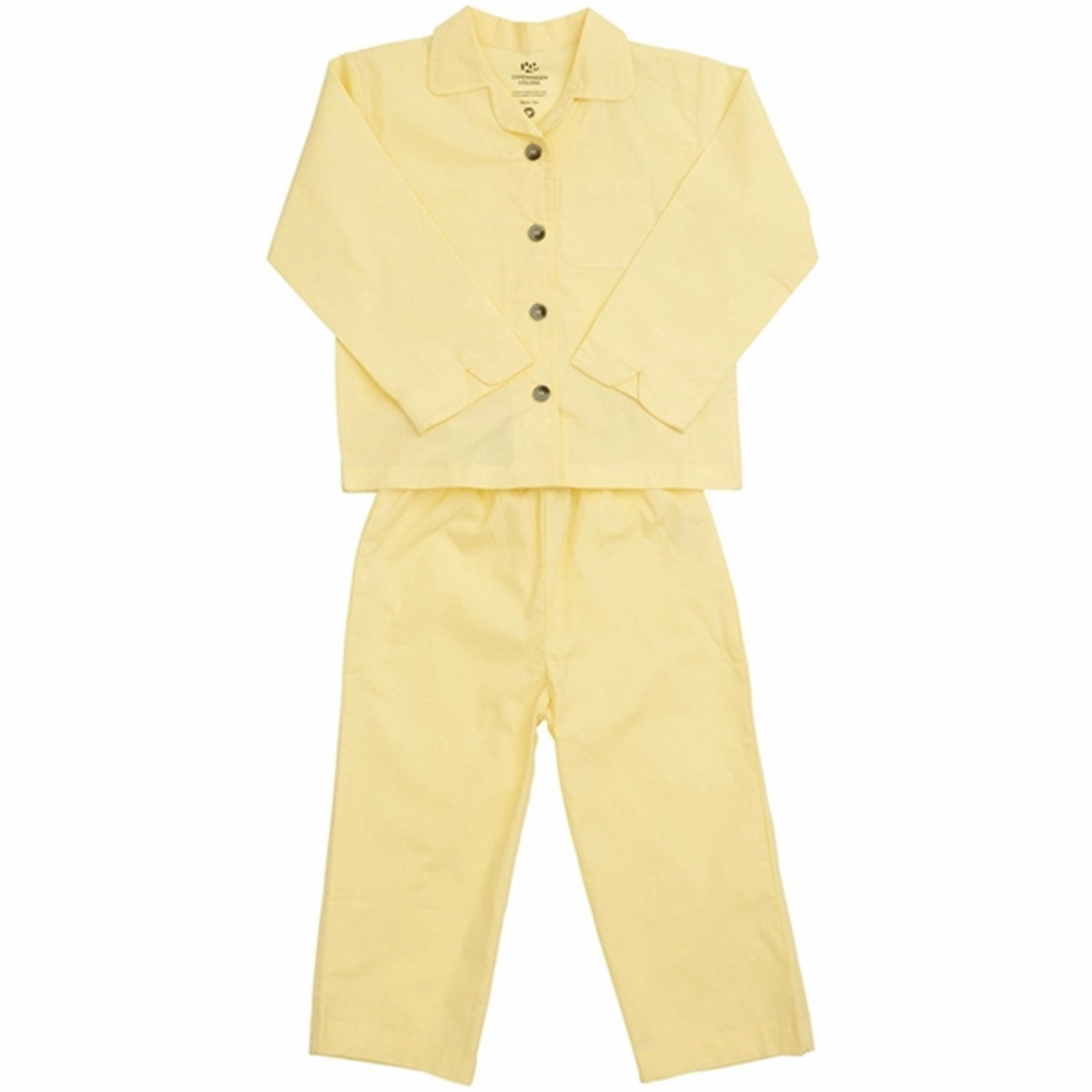 Feather Roadtrip Copenhagen Colors Lt. Yellow 2-Pack Pyjamas Set
