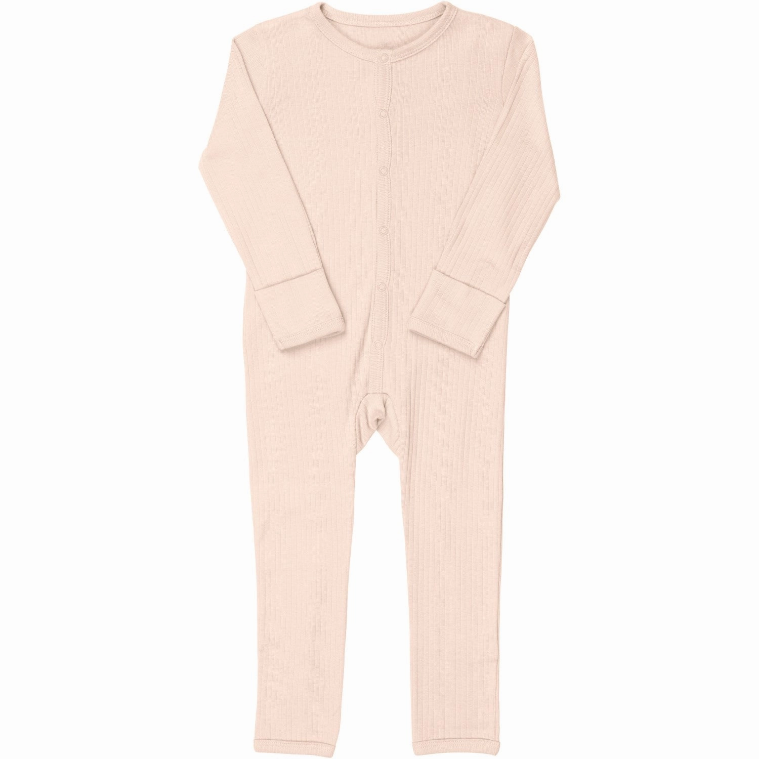 COPENHAGEN COLORS Soft Pink Rib Jersey Full Body Slim Family