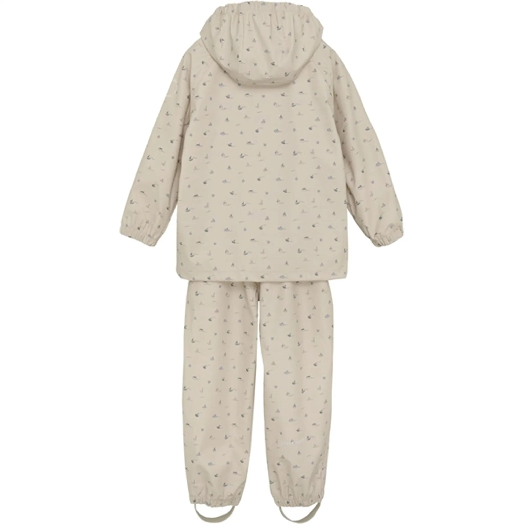 En Fant Rainwear Set Pelican Comfy Rain Outer