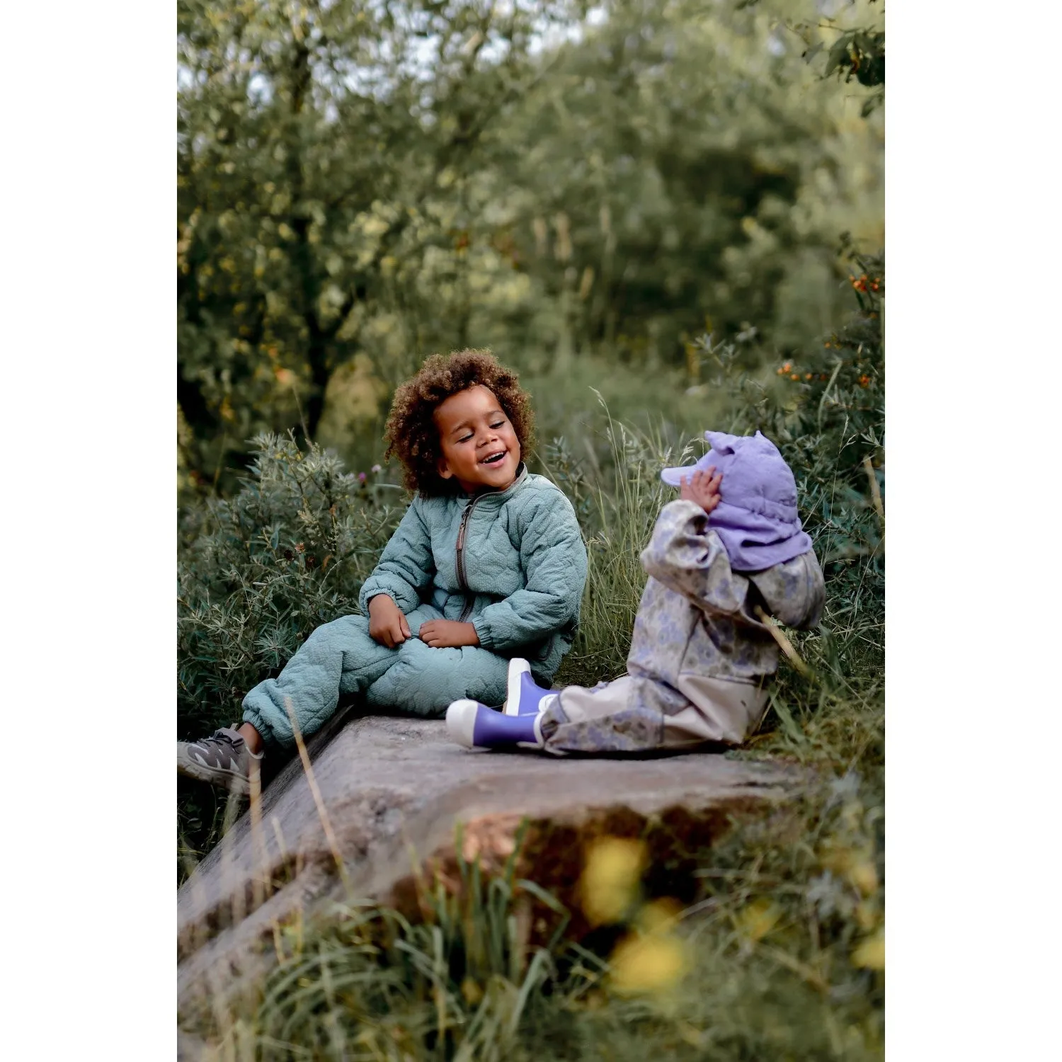 Gathered-Detail Cotton-Blend Mikk-Line Green Bay Thermal Jacket