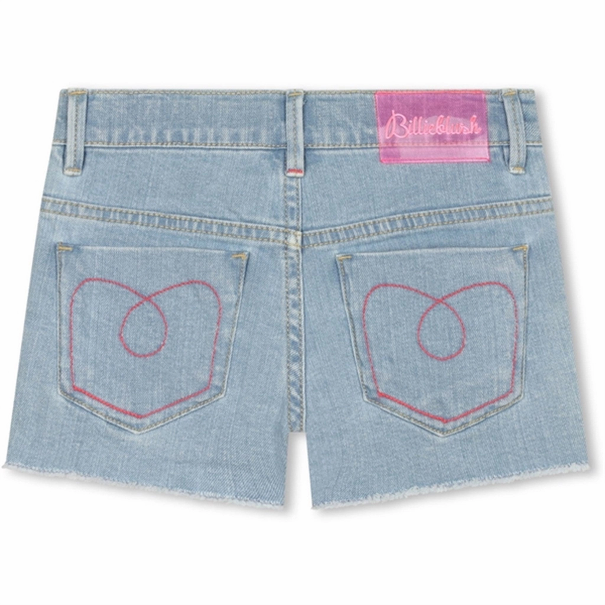 Billieblush Double Stone   Bleach Denim Shorts shrink-resistant