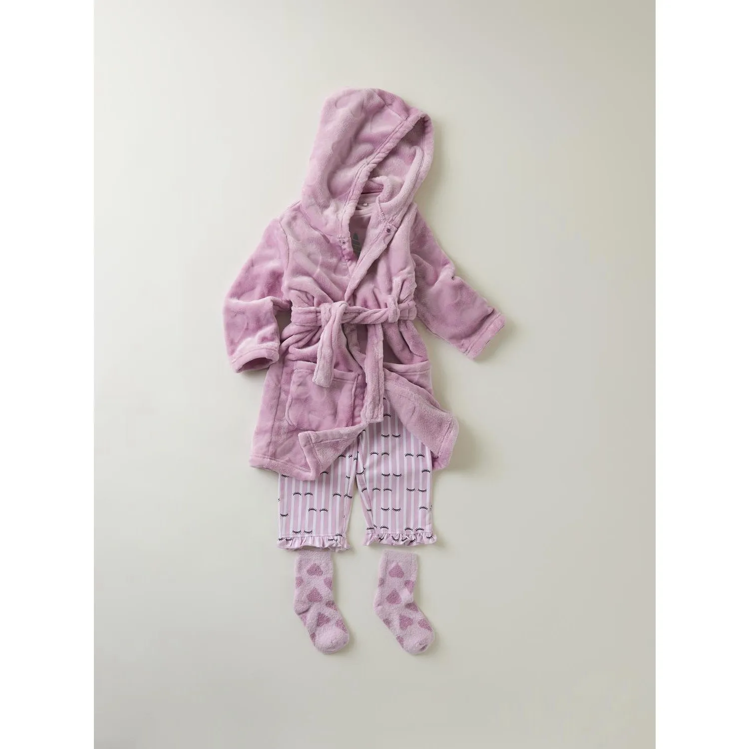 Neutral Base Relaxed Armhole Cut Name It Corsage Rose Morning Robe