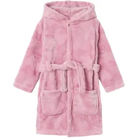 Name It Corsage Rose Morning Robe EasyCare Fabric Warm Interior