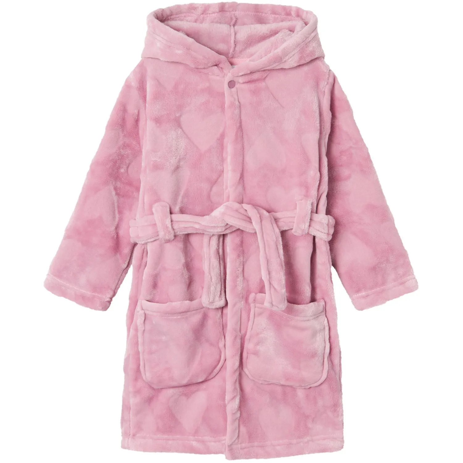 Name It Corsage Rose Morning Robe EasyCare Fabric Warm Interior