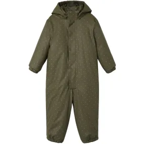 Fair-Trade Lil'Atelier Kalamata Ladry10 Rub Pad Snowsuit AOP