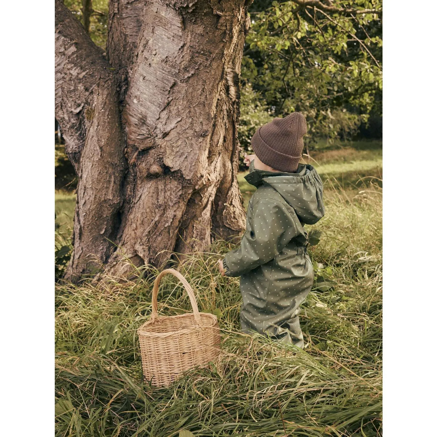 Lil'Atelier Kalamata Ladry10 Rub Pad Snowsuit AOP retro-style