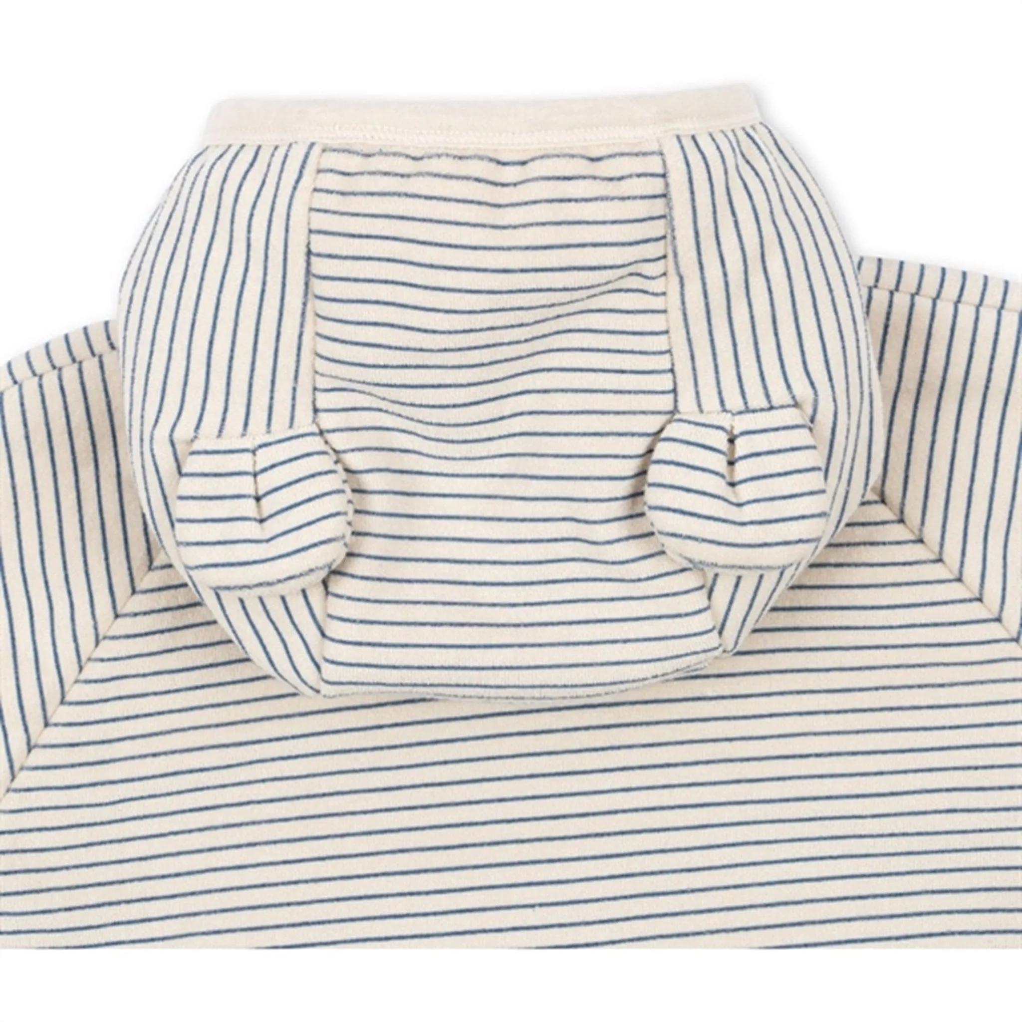 Konges Sl?jd Stripe Bluie Itty Onesie With Hood Polished office blouse Feminine cut blouse