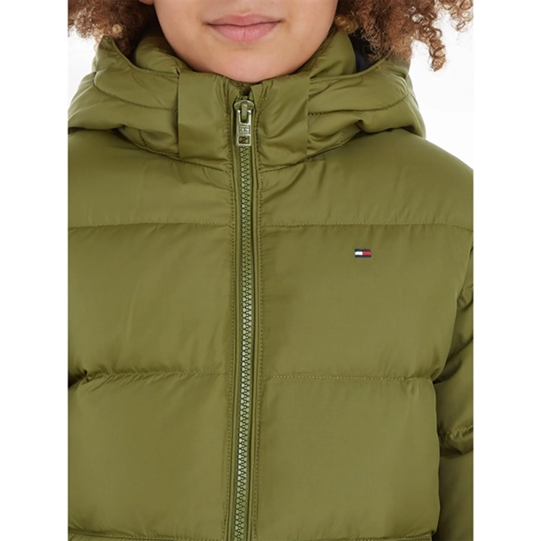 Tommy Hilfiger Essential Down Jacket Putting Green Bright-Hue