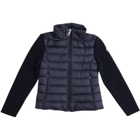 Moncler Navy Jacket Bonded Zippers Windproof Technology