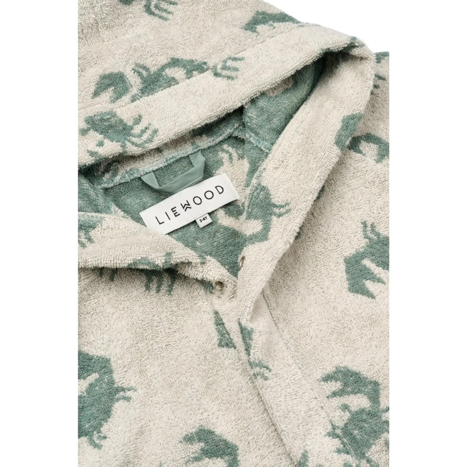 AntiStatic Finish LIEWOOD Crab / Sandy Lilana Yarn Dyed Bathrobe